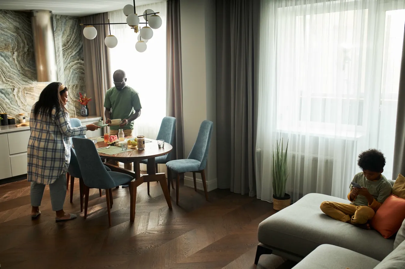 Open-Plan Living Area