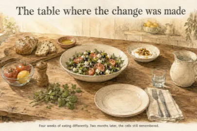 A Four-Week Diet Change Made Older Adults Biologically Younger, and the Finding Still Holds Up Two Months Later