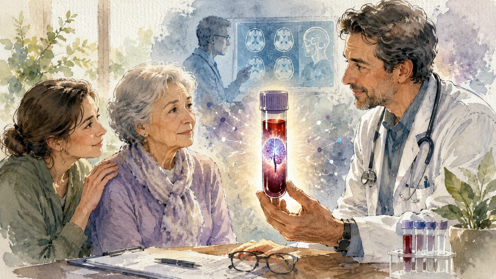 Blood Test Helps Family Doctors Diagnose Alzheimer