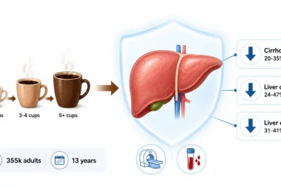Coffee Linked to Lower Liver Disease and Cancer Risk