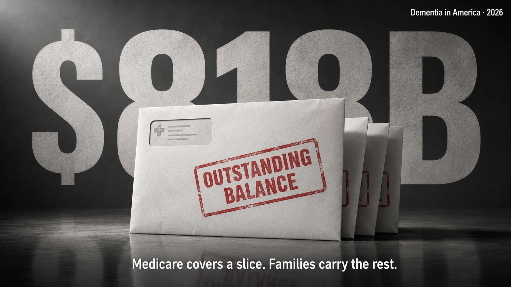 Dementia Will Cost American Families $818 Billion This Year, and Most of It Isn't Covered by Medicare