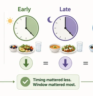 Meal Timing Didnt Matter as Much as Expected