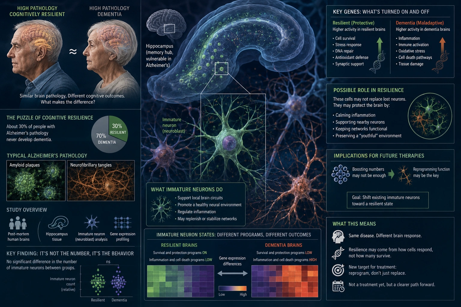Why Some Brains Naturally Resist Alzheimer's Damage
