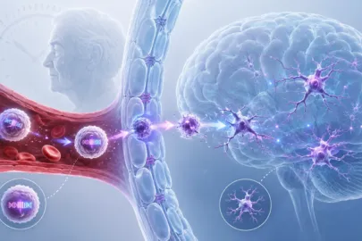 Blood Immune Cells May Enter the Aging Brain Earlier Than Thought