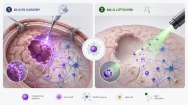 Nanoparticle Could Guide Surgery and Kill Leftover Brain Cancer Cells
