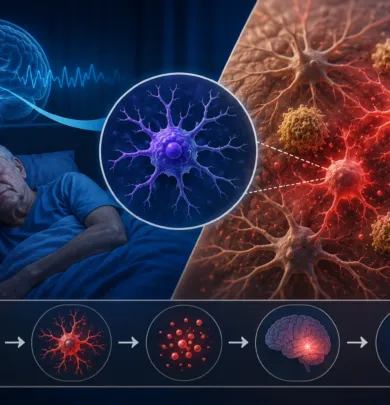 Sleep Loss in Alzheimers Traced to Brains Own Immune Cells
