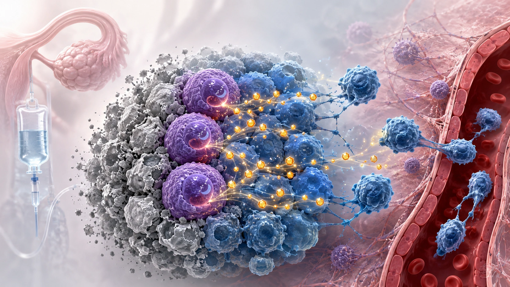 Why Some Ovarian Cancer Cells Survive Chemotherapy
