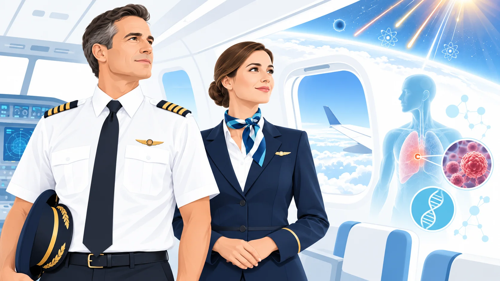 Airline Pilots and Crew Face a Measurably Higher Cancer Risk